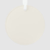 Merry Christmas Ornament | Personalized Photo (achterkant)