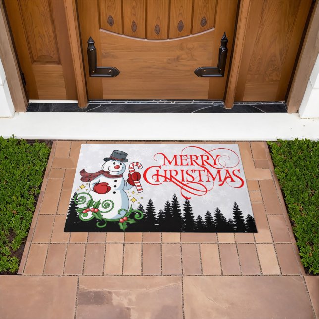 "Merry Christmas" Outdoor-Indoor Doormat Deurmat (Buiten)