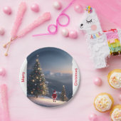 Merry Christmas Paper Bord | Feestelijk vakantiege (Feest)