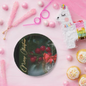 Merry Christmas Paper Plates Papieren Bordje (Feest)