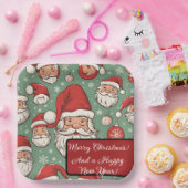 Merry Christmas! Paper Plates Papieren Bordje (Feest)