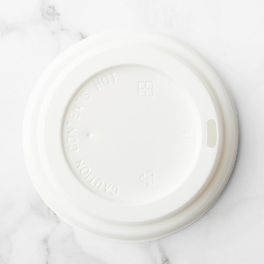 Merry Christmas Papieren Bekers (Deksel)