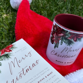 Merry Christmas Party Medewerker Client Gift Tweekleurige Koffiemok