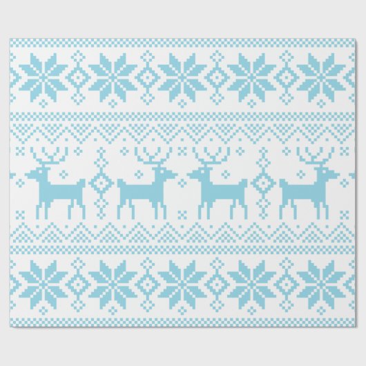 Merry Christmas pattern 1 Cadeaupapier (Vlak)