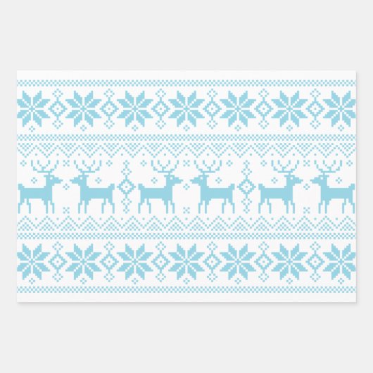 Merry Christmas pattern 1 Inpakpapier Vel (Voorkant 2)