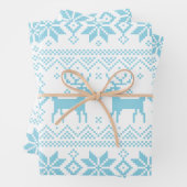 Merry Christmas pattern 1 Inpakpapier Vel (In situ)