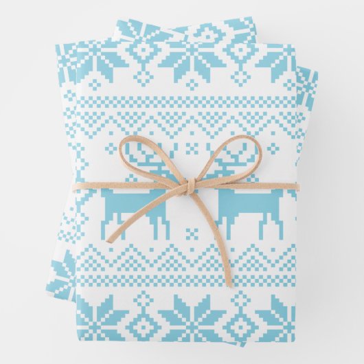 Merry Christmas pattern 1 Inpakpapier Vel (In situ)