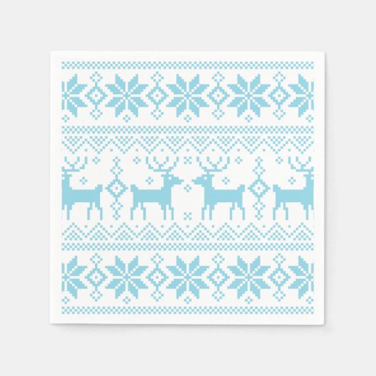 Merry Christmas pattern 1 Servet (Voorkant)