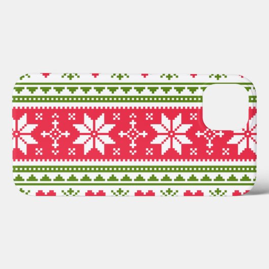 Merry Christmas pattern 3 Case-Mate iPhone Case (Achterkant (horizontaal))