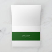 MERRY CHRISTMAS Peace Joy Love Feestdagen Kaart (Binnen)