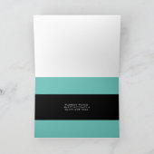 MERRY CHRISTMAS Peace Joy Love Holiday Kaart (Binnen)