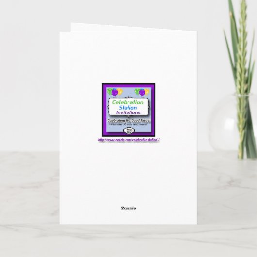 Merry Christmas Penguin Wenskaart Feestdagen Kaart (Achterkant)