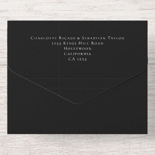 Merry Christmas Personalized 10 Photo All In One Uitnodiging (Achterzijde)