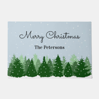 Merry Christmas Personalized Doormat Deurmat