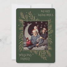 Merry Christmas Personalized Holiday Card