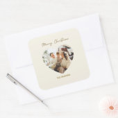 Merry Christmas Personalized Sticker (Envelop)