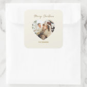 Merry Christmas Personalized Sticker (Tas)