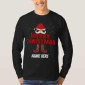 MERRY CHRISTMAS PERSONALIZED T-Shirt (Voorkant)