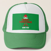 MERRY CHRISTMAS PERSONALIZED TRUCKER PET (Voorkant)