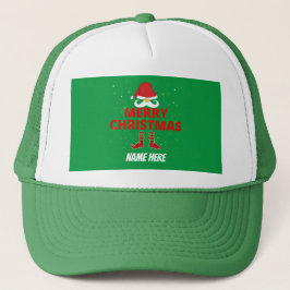 MERRY CHRISTMAS PERSONALIZED TRUCKER PET