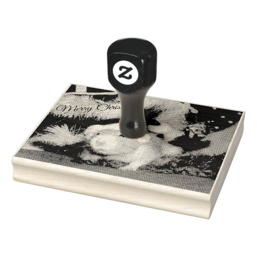 Merry Christmas Pet Rat Rubber Stamp Rubberstempel (Stempel)