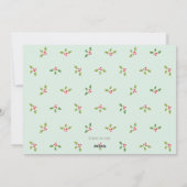 Merry Christmas Photo Card / Adabled / Cute Feestdagenkaart (Achterkant)