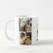 Merry Christmas Photo Mug – Your Family Collage Koffiemok (Links)