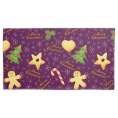 Merry Christmas Pillowcases Kussensloop (Voorkant-Links)