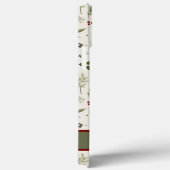 Merry Christmas Pine Berry Inspirivity Naam Case-Mate iPhone Case (Achterkant / Rechts)