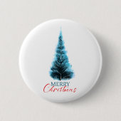 Merry Christmas pine tree Ronde Button 5,7 Cm (Voorkant)