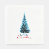 Merry Christmas pine tree Servet (Voorkant)