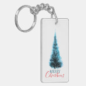 Merry Christmas pine tree Sleutelhanger (Voorkant Links)