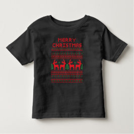 MERRY CHRISTMAS PIXEL ART STYLE T-Shirt
