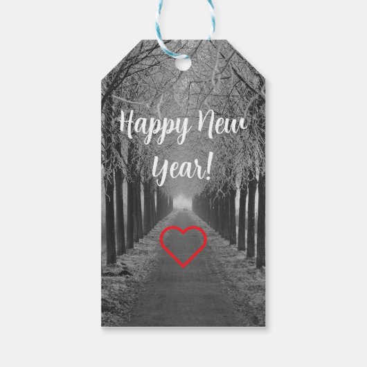 Merry Christmas pixelart, Pixel Art Cadeaulabel (Achterkant)