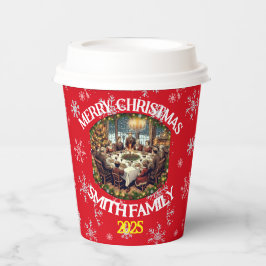 Merry Christmas PNG Sublimatie Ontwerp Papieren Bekers