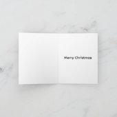 Merry Christmas Polar Bear Presents Christmas Card Feestdagen Kaart (Binnen)