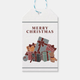 MERRY CHRISTMAS, pool van cadeautjes - Labels met  Cadeaulabel