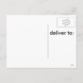 Merry Christmas post card Feestdagenkaart (Achterkant)