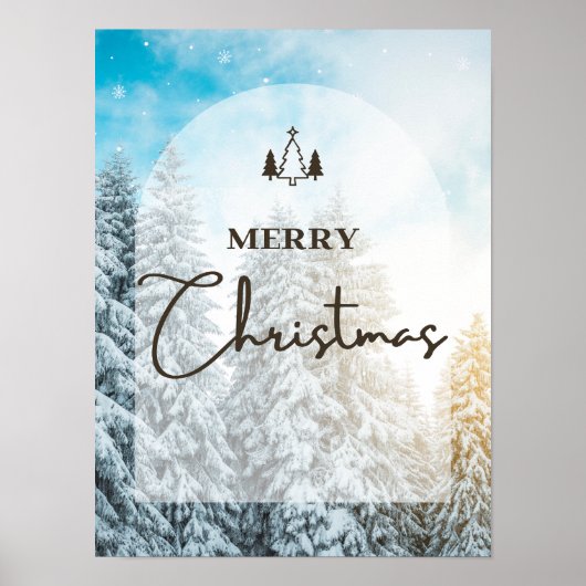 MERRY CHRISTMAS POSTER (Voorkant)