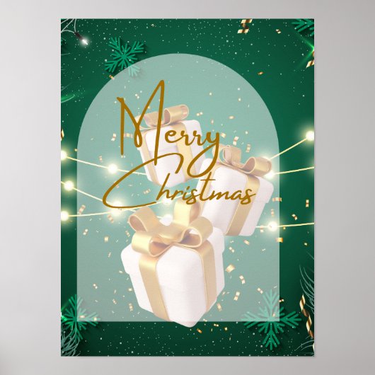 MERRY CHRISTMAS POSTER (Voorkant)