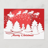 Merry Christmas Postkarte Briefkaart (Voorkant)