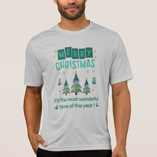 Merry Christmas - Prachtige tijd van het jaar T-Sh T-shirt (Voorkant)
