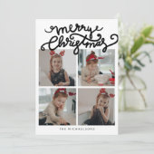 MERRY CHRISTMAS Prettige feestdagen je foto's toev (Staand voorkant)