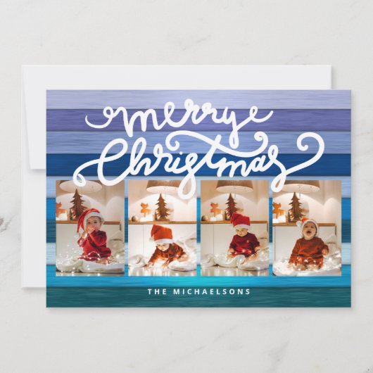 MERRY CHRISTMAS Prettige feestdagen je foto's toev (Voorkant)