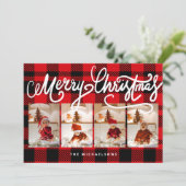 MERRY CHRISTMAS Prettige feestdagen je foto's toev (Staand voorkant)