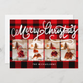 MERRY CHRISTMAS Prettige feestdagen je foto's toev (Voorkant / Achterkant)