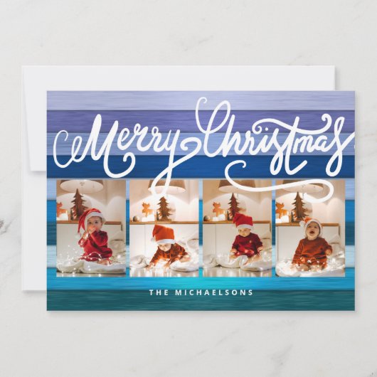 MERRY CHRISTMAS Prettige feestdagen je foto's toev (Voorkant)
