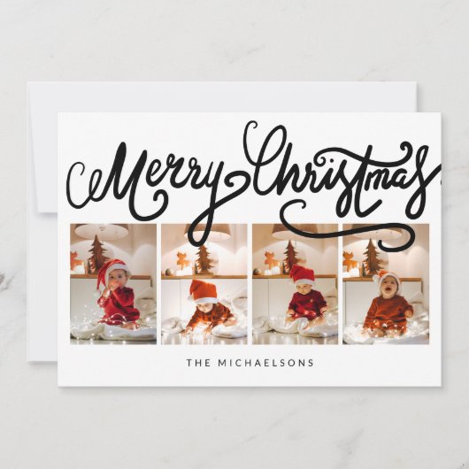 MERRY CHRISTMAS Prettige feestdagen je foto's toev (Voorkant)