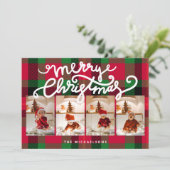 MERRY CHRISTMAS Prettige feestdagen je foto's toev (Staand voorkant)