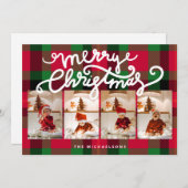 MERRY CHRISTMAS Prettige feestdagen je foto's toev (Voorkant / Achterkant)